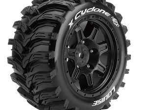 LOUISE RC X-CYCLONE BLACK MOUNTED ARRMA KRATON 8S HEX 24MM