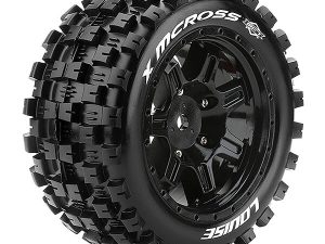 LOUISE RC X-MCROSS BLACK XMAXX MOUNTED 24mm HEX