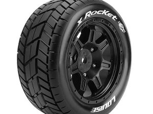 LOUISE RC X-ROCKET BLACK MOUNTED X-MAXX HEX 24MM