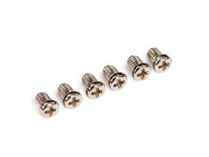 Traxxas Low speed spray bar screws, 2x4mm roundhead machine screws (6 pcs)