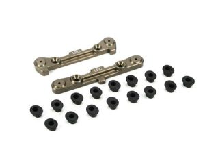 Losi LRC Adj Rear Hinge Pin Brace with Inserts: 8B/T 2.0
