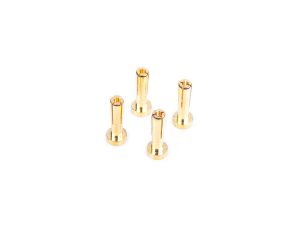 LRP 4mm Gold Connectors - 18mm Length (4 pcs)