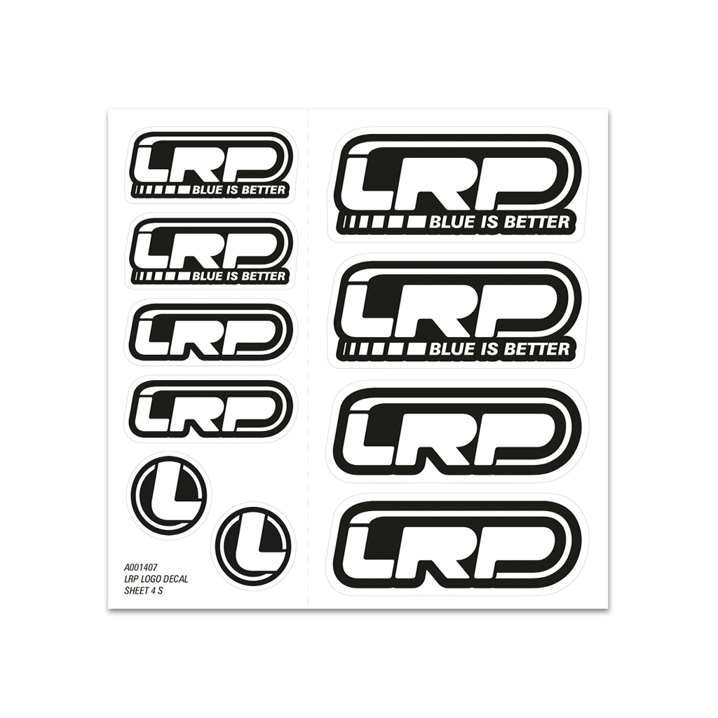 LRP Logo Decal Sheet 4S