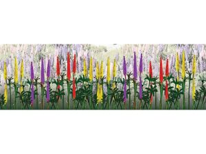JTT Lupines, 1in Tall, O-Scale, (8 per pack)