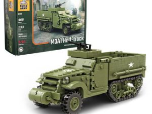 Build Army M3A1 Half-Track APC