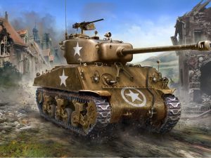 Zvezda M4 A3 (76mm) Sherman Tank
