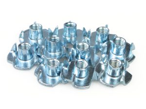 JP M4 T Nut 4 Prong (10 pcs)