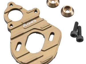 Axial Machined Motor Plate Hard Anodized