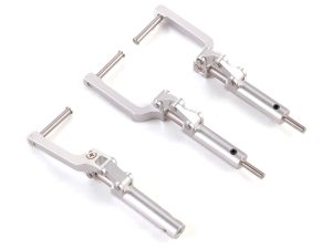 E-flite Main and Nose Gear CNC Shock-Absorbing Strut Set