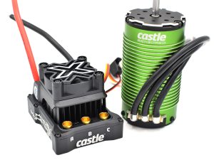 Castle Creations MAMBA MONSTER X 8S, 33.6V ESC W/1520-1650KV V2 SENSORED MOTO