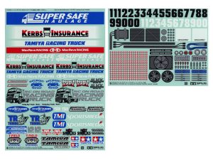 Tamiya Marking Sticker (Racing Truck)