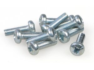 JP Metal Crosshead Screw, M3 x 10 (10 pcs)