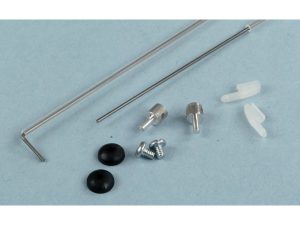 Dubro Micro 20in Pushrod System (2 pcs per package)