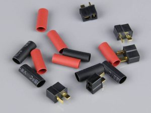 Radient Mini Deans Female including Heat Shrink (Battery End) (5 pcs)