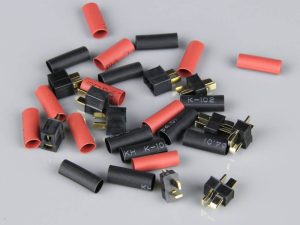 Radient Mini Deans Pairs including Heat Shrink (5 pcs)