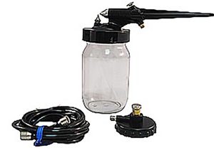 Badger Mini Spray Gun Set with hose & regulator