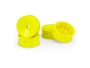 JConcepts Mono-2.2' Front Wheel (Yellow)-4pc