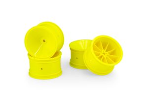 JConcepts Mono-2.2' Rear Wheel (Yellow)-4pc