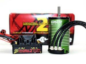 Castle Creations MONSTER 2 1:8TH 25V ESC WATERPROOF W/ 2650KV V2 MOTOR SENSOR