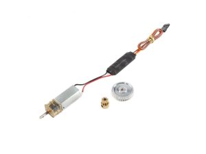 E-flite Motor with Gearbox and Gear: 30% Sailplane Retract