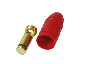 Multiplex MPX-AS150 Male Plug, Red (2 pcs)