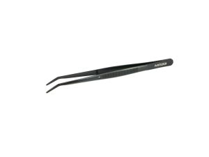 MR33 Curved Tweezers Black