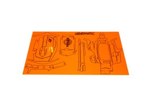 MR33 Sanwa MT-44 Skin - Neon Orange