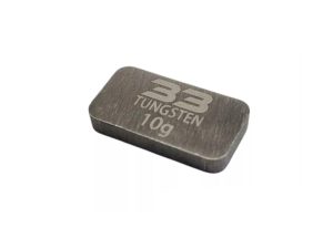 MR33 Tungsten Weight - 10 x 18 x 3mm - 10g
