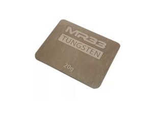 MR33 Tungsten Weight - 24 x 30 x 1.5mm - 20g
