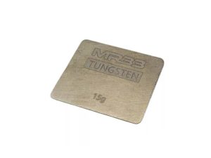 MR33 Tungsten Weight - 26 x 31.5 x 1mm - 15g