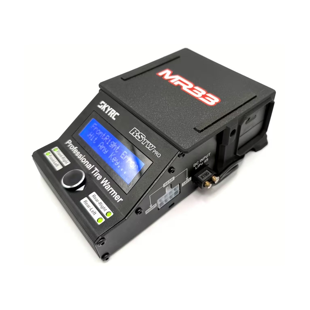 MR33 Tyre Warmer PLUS+ 4S Battery Mount Set