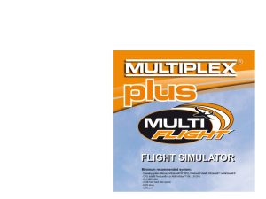 Multiplex MULTIflight Plus Sim Cd 855332