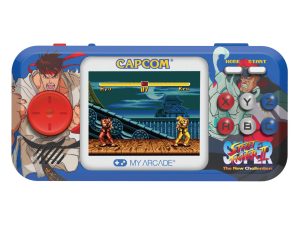 My Arcade Super Street Fighter II Pocket Player Pro Portable Gaming System (2 Games In 1)