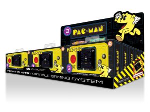 My Arcade Tray of 15 x Pac-Man Pocket Player (Retail Display Tray with 15 pcs of DGUNL3227)