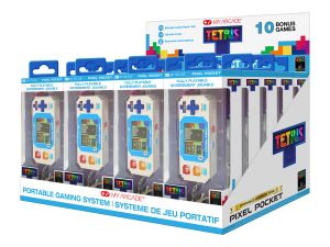 My Arcade Tray of 20 x Tetris Pixel Pocket Portable (Retail Display Tray with 20 pcs of DGUNL7083)