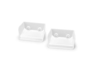 JConcepts NB48 2.2 / EB48 2.2 Molded Front Wing White 2pc