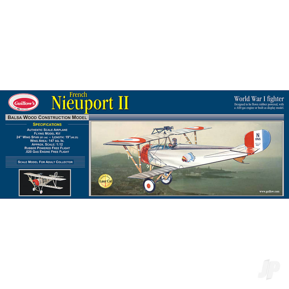 Guillow Nieuport II (Laser Cut) - Image 3