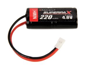 Radient NiMH 4.8V 220mAh 1-2AAA Stick, Micro SC, TR, ALL, MIC