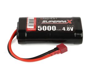 Radient NiMH 4.8V 5000mAh SC Flat, Deans (HCT)