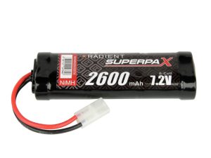 Radient NiMH 7.2V 2600mAh SC Stick, Tamiya