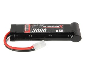 Radient NiMH 8.4V 3000mAh SC 6-1 Stick, Tamiya