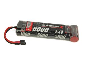 Radient NiMH 8.4V 5000mAh SC 6-1 Stick, Deans (HCT)