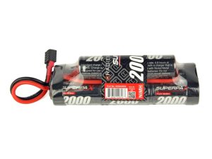 Radient NiMH 9.6V 2000mAh SC 6-2 Hump, Deans (HCT)
