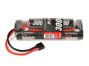 Radient NiMH 9.6V 3000mAh SC 6-2 Hump, Deans (HCT)