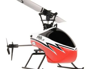 Twister Ninja 250 Flybarless Helicopter with 6-Axis Stabilisation and Altitude Hold (Red)