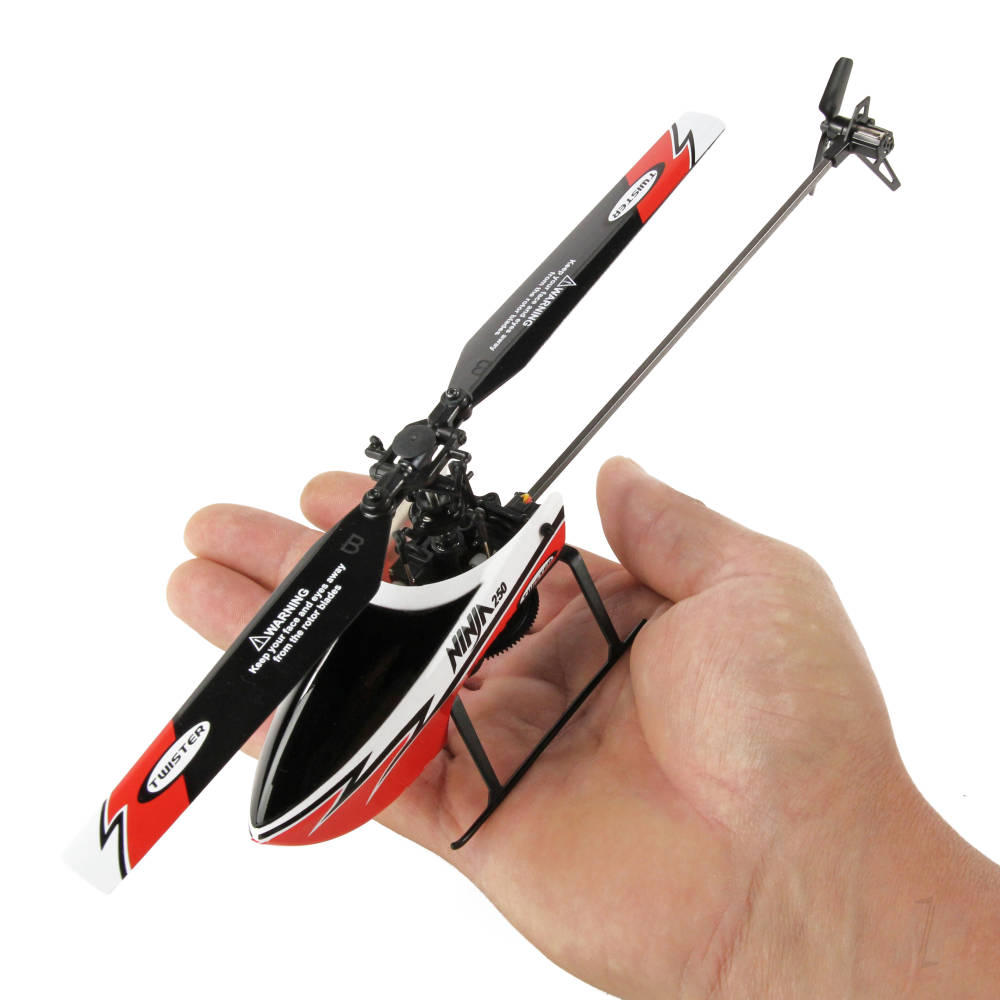 Twister Ninja 250 Flybarless Helicopter with 6-Axis Stabilisation and Altitude Hold (Red) - Image 5