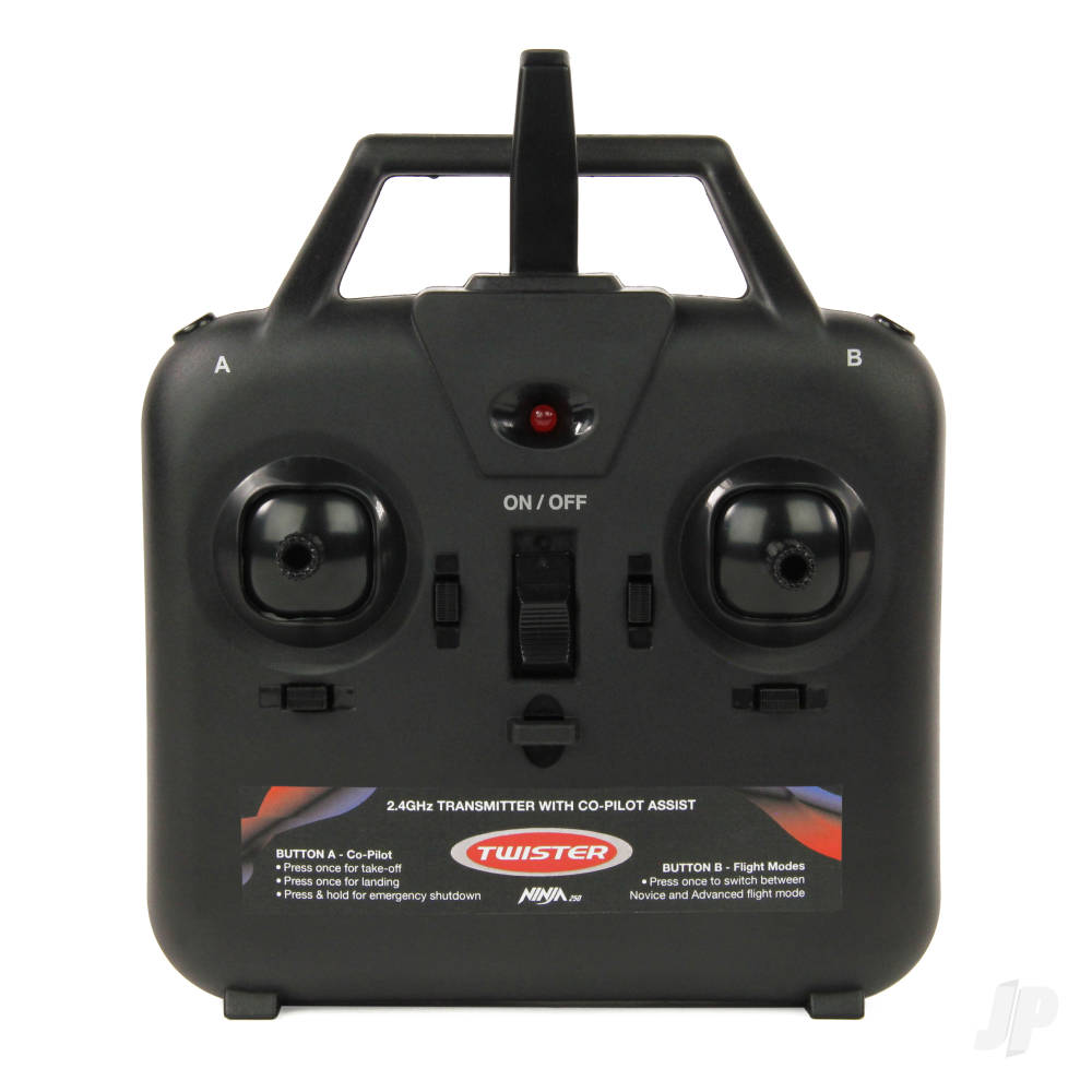 Twister Ninja 250 Flybarless Helicopter with 6-Axis Stabilisation and Altitude Hold (Red) - Image 8