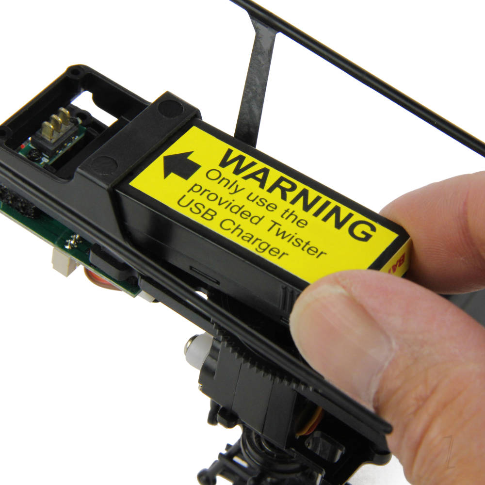 Twister Ninja 250 Flybarless Helicopter with 6-Axis Stabilisation and Altitude Hold (Red) - Image 9