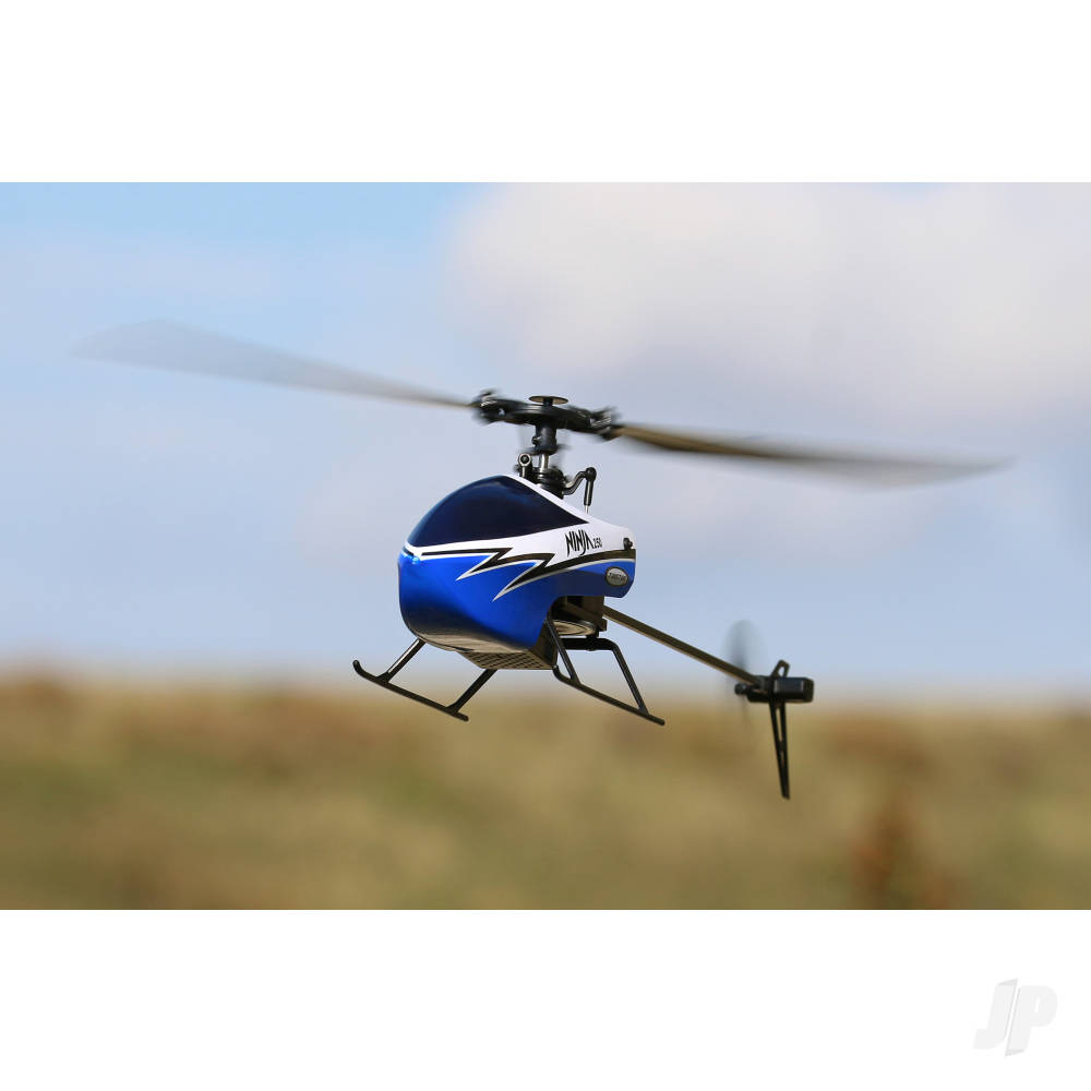 Twister Ninja 250 Helicopter with Co-Pilot Assist, 6-Axis Stabilisation and Altitude Hold (Blue) - Image 11