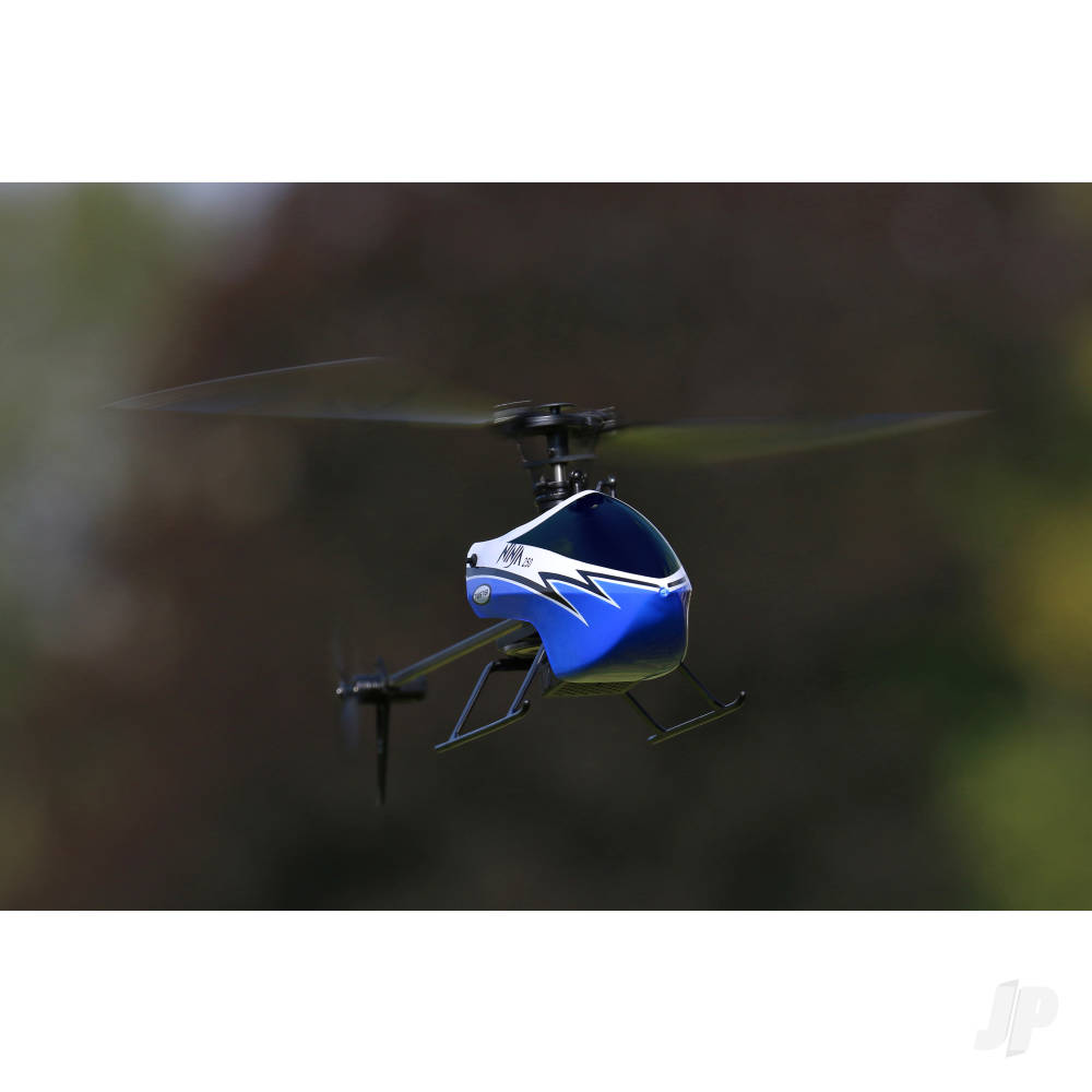 Twister Ninja 250 Helicopter with Co-Pilot Assist, 6-Axis Stabilisation and Altitude Hold (Blue) - Image 12